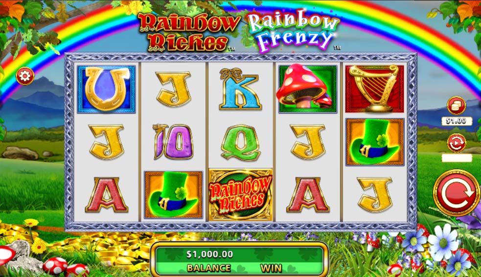 Rainbow Riches slot Main screenshot 2
