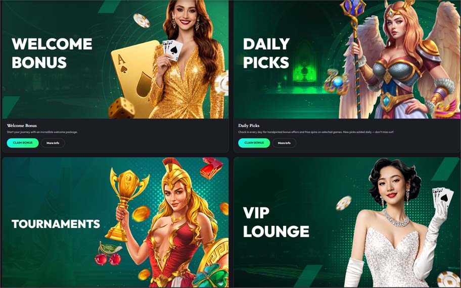 Swift casino bonuses screenshot
