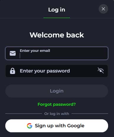 Xtraspin login screenshot