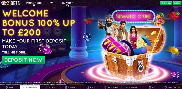 21Bets Casino