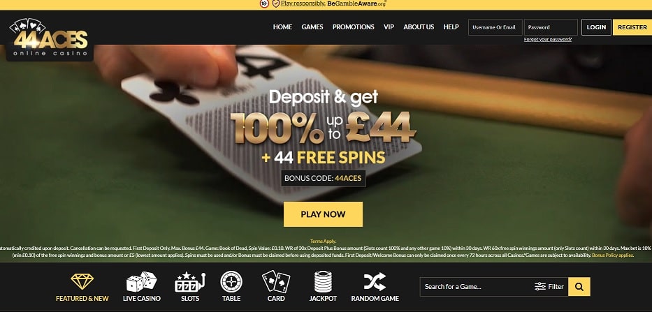 44Aces Casino