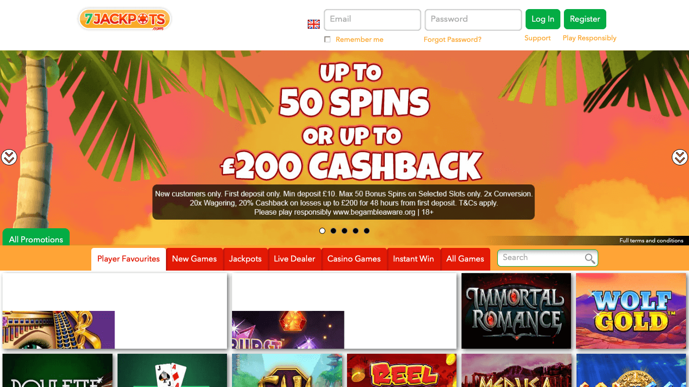 7 Jackpots Casino