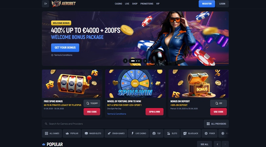 Aerobet Casino