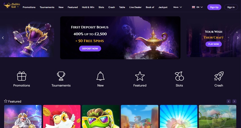 Aladdin’s Gold Casino