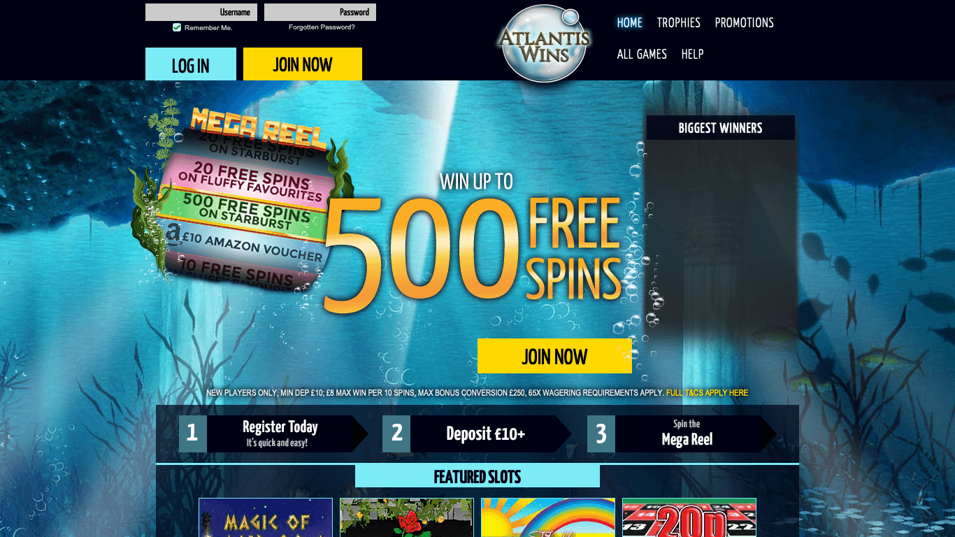 Atlantis Wins Casino