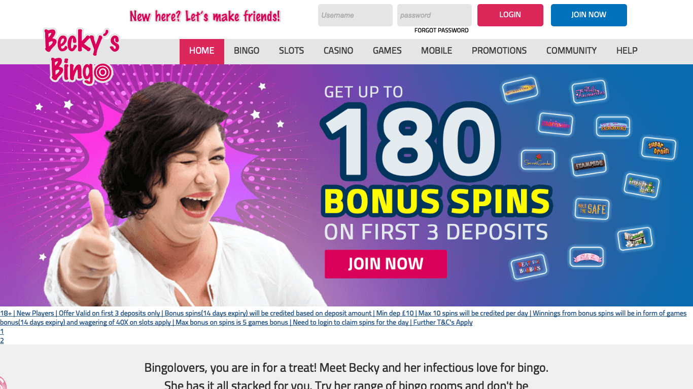 Beckys Bingo Casino