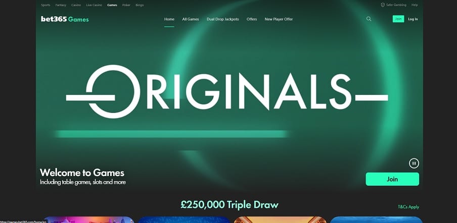 Bet365 Games Casino