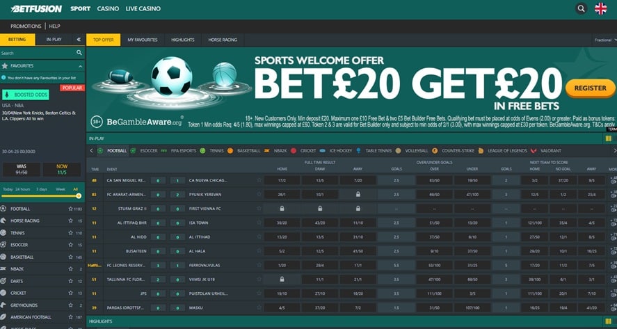 Betfusion Casino