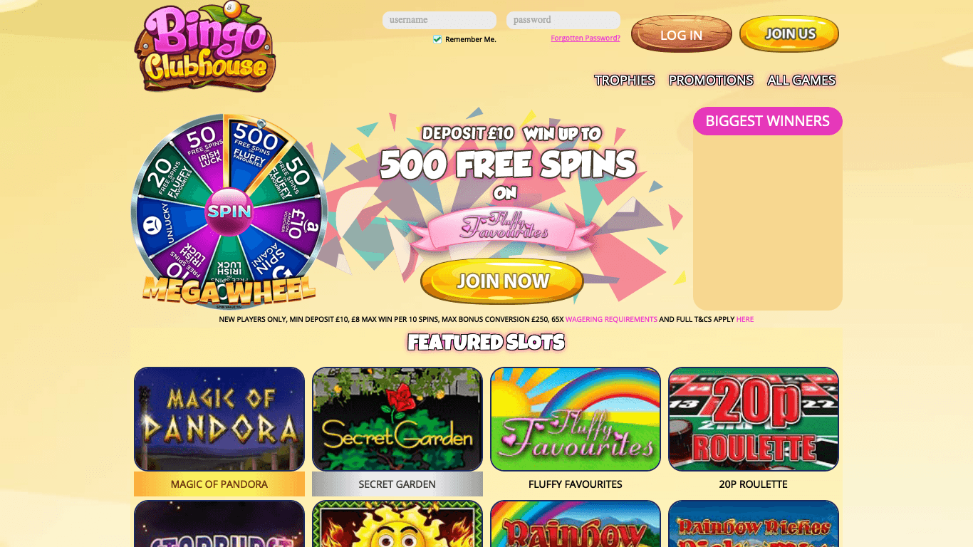 Bingo Clubhouse Casino