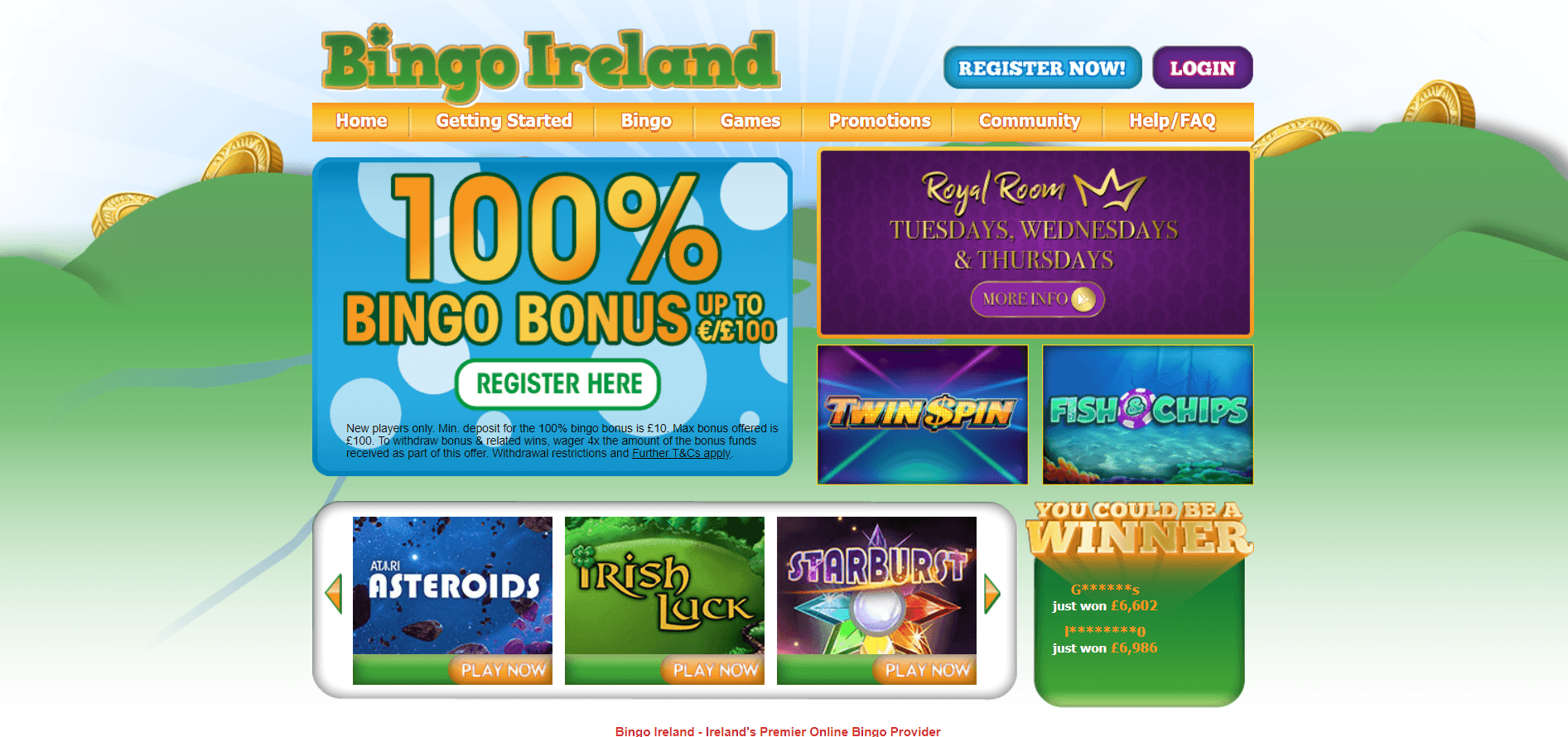 Bingo Ireland Casino