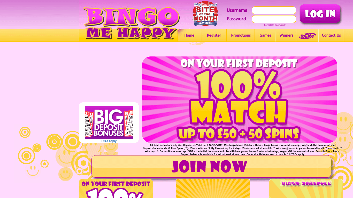 Bingo Me Happy Casino