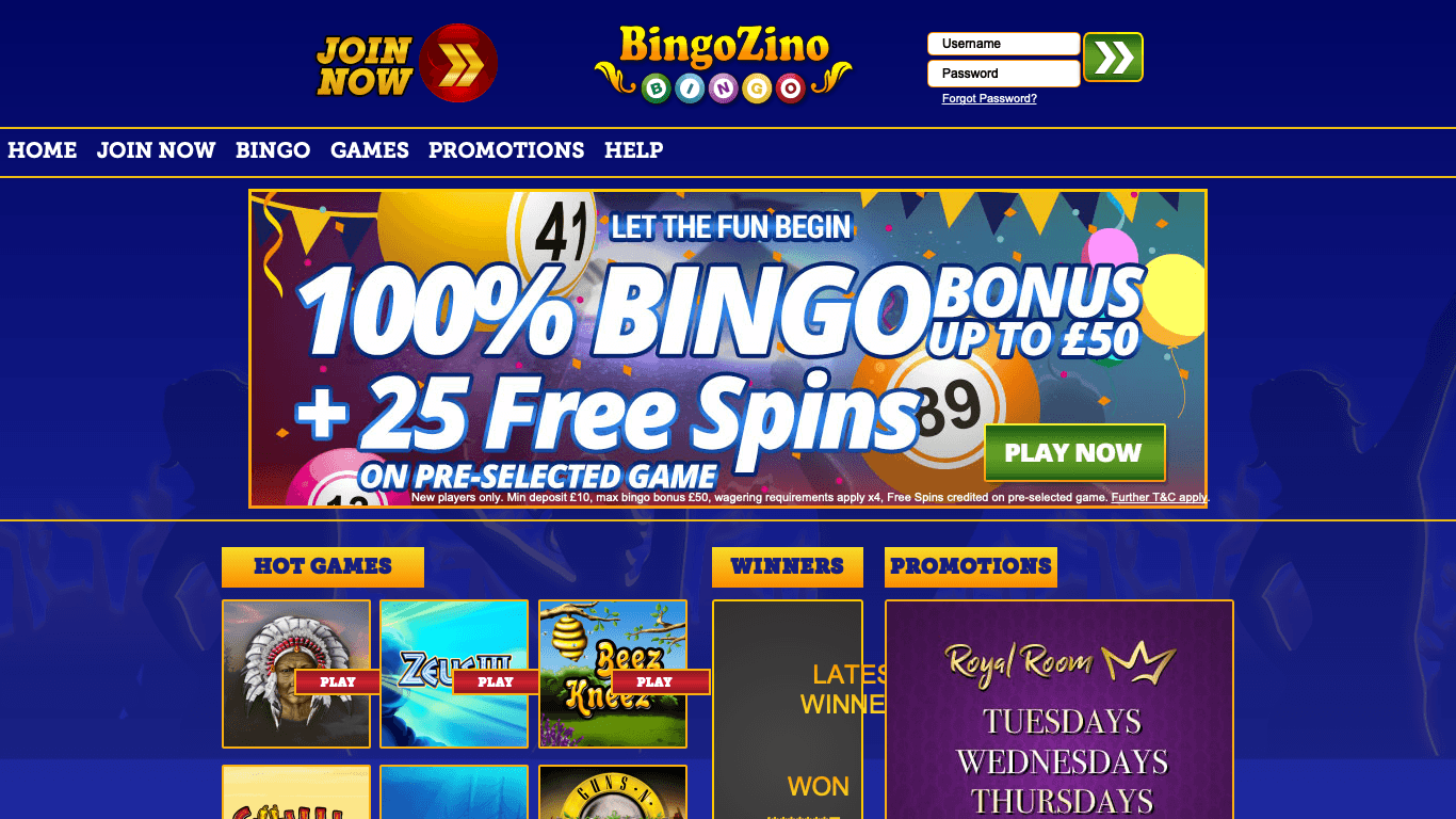 BingoZino Casino