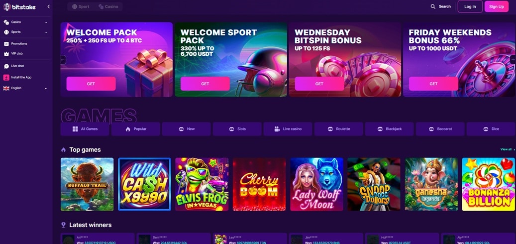 Bitstake Casino