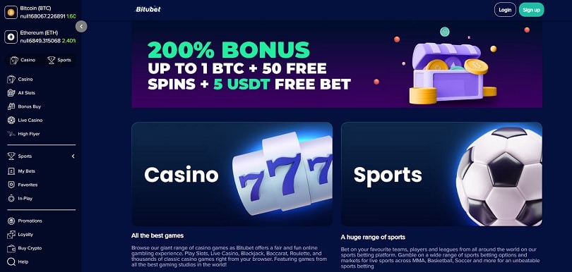 Bitubet Casino