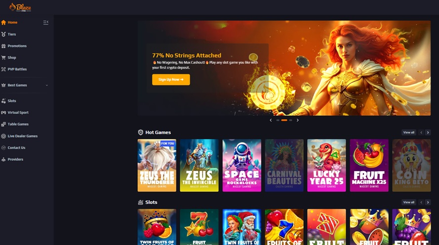 Blaze Spins Casino