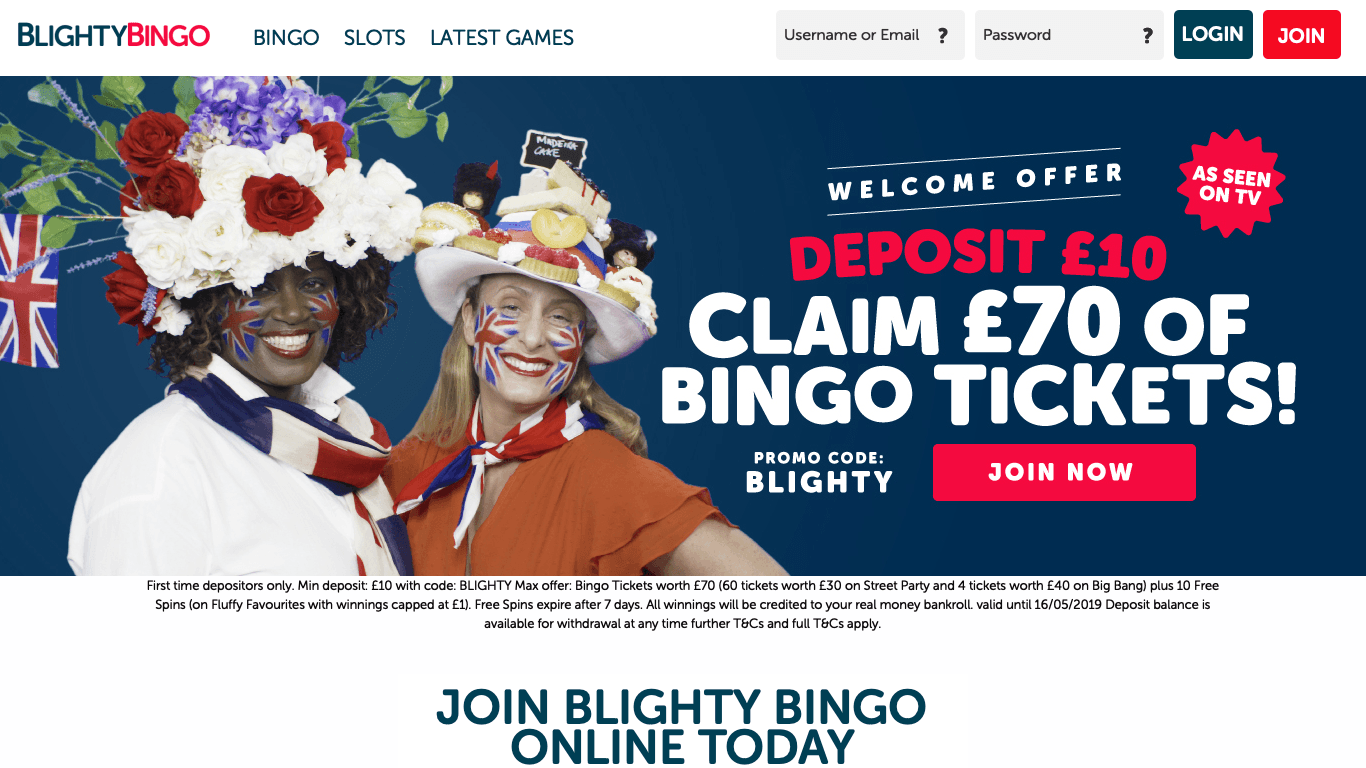 Blighty Bingo Casino