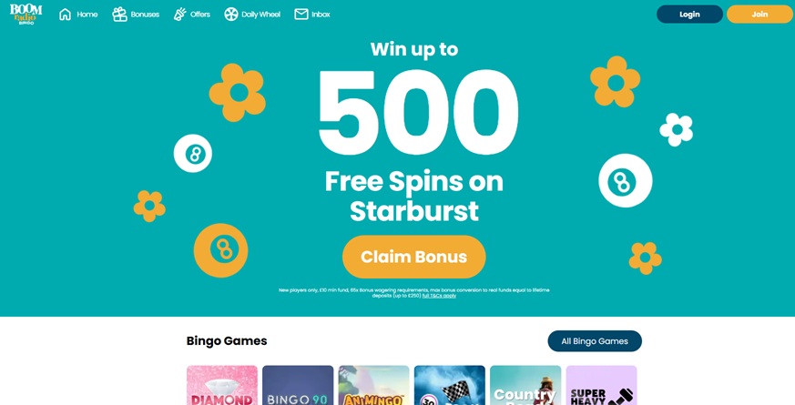 Boom Radio Bingo Casino