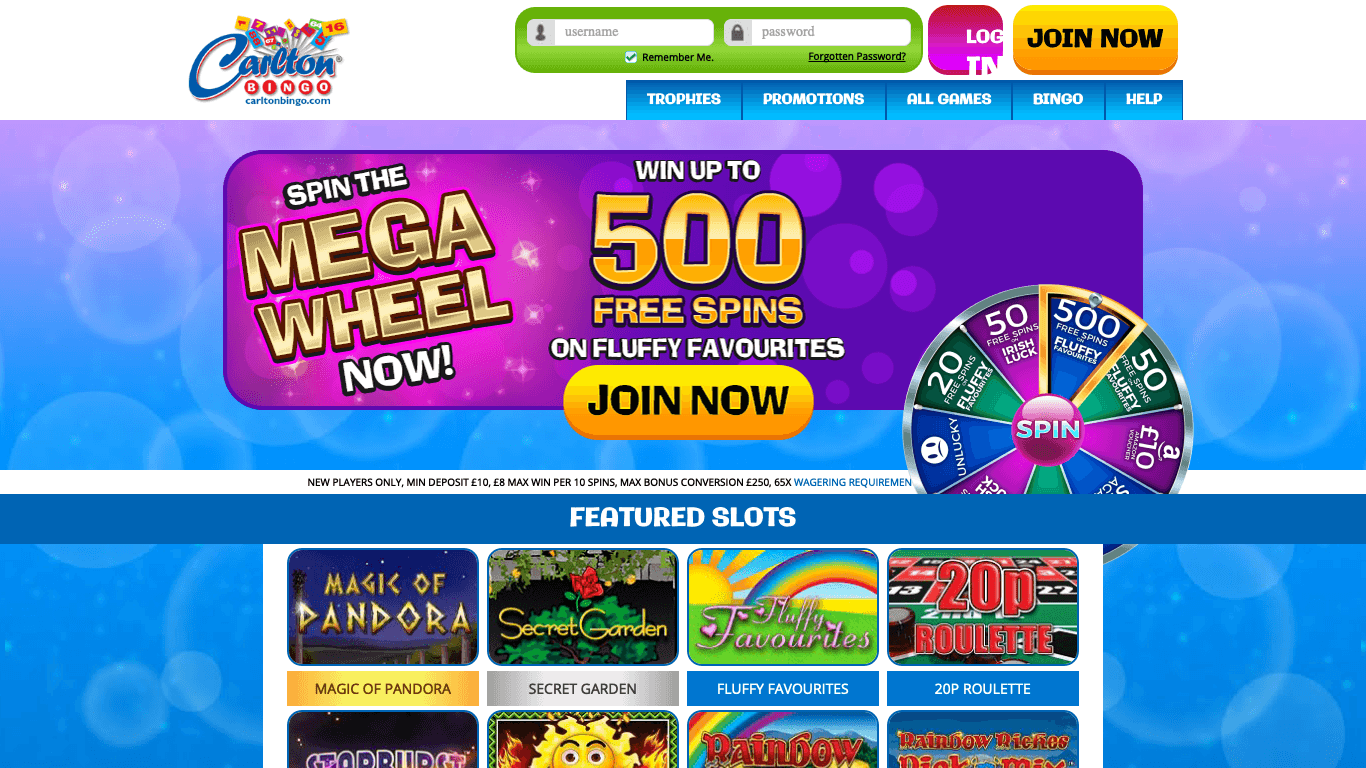 Carlton Bingo Casino