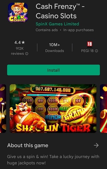 Cash Frenzy Casino