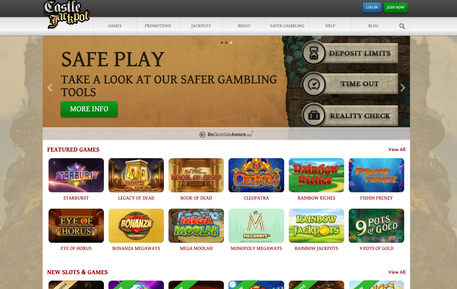 Castle Jackpot Casino