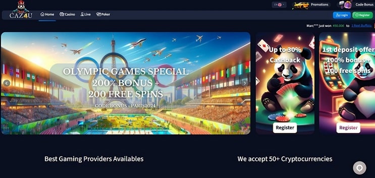 CAZ4U Casino