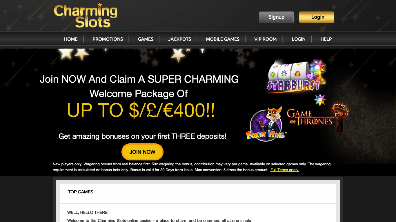 Charming Slots Casino