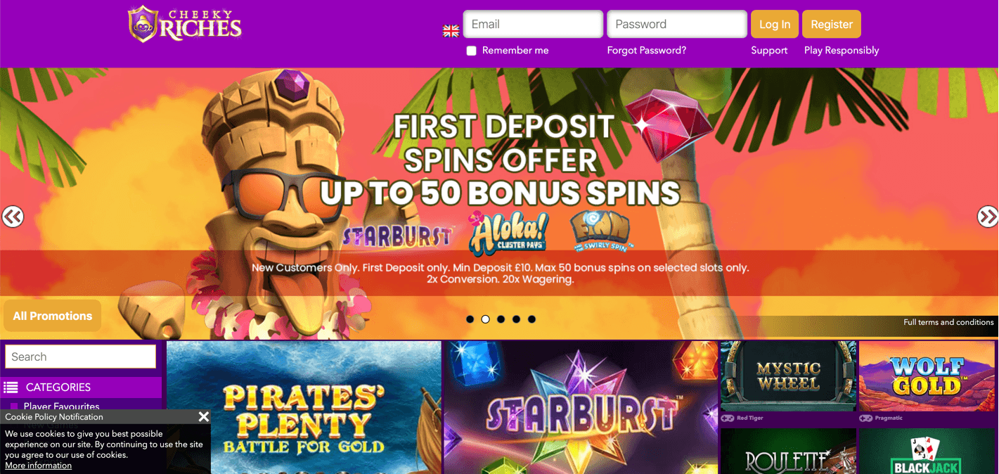 Cheeky Riches Casino