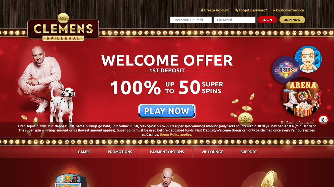 Clemens Spillehal Casino