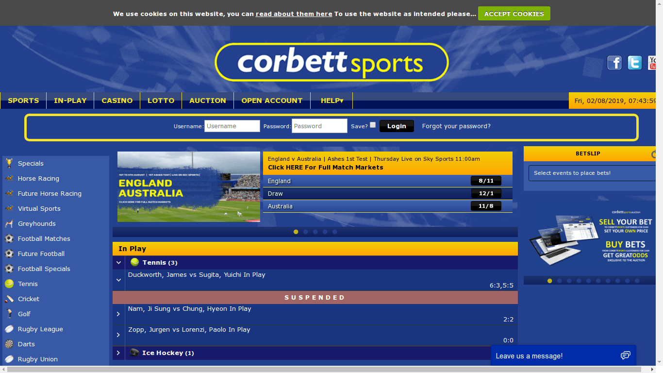 Corbett Sports Casino