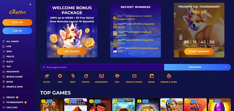 CorgiSlot Casino