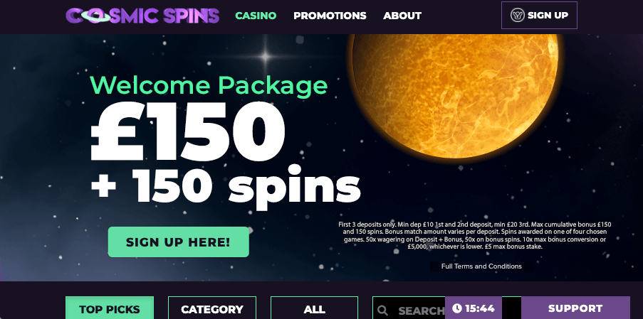 Cosmic Spins Casino