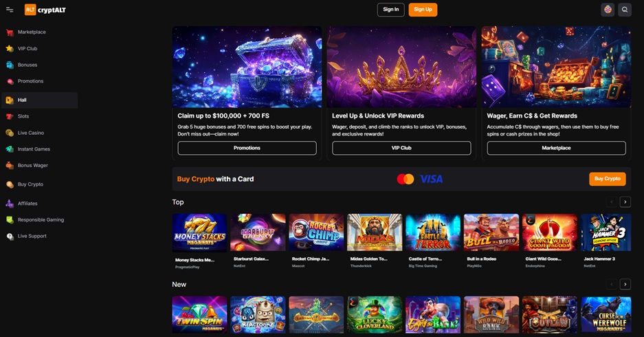 CryptALT Casino