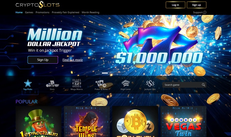 CryptoSlots Casino