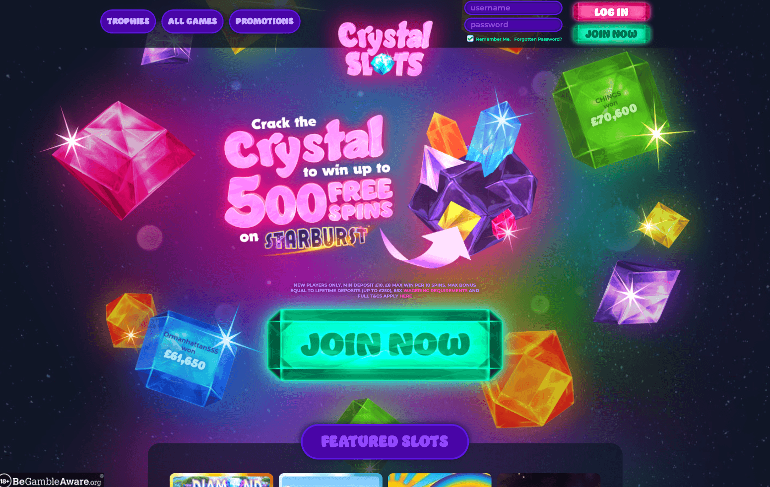 Crystal Slots Casino