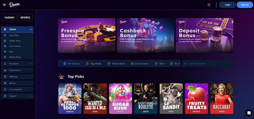 Deuces Casino