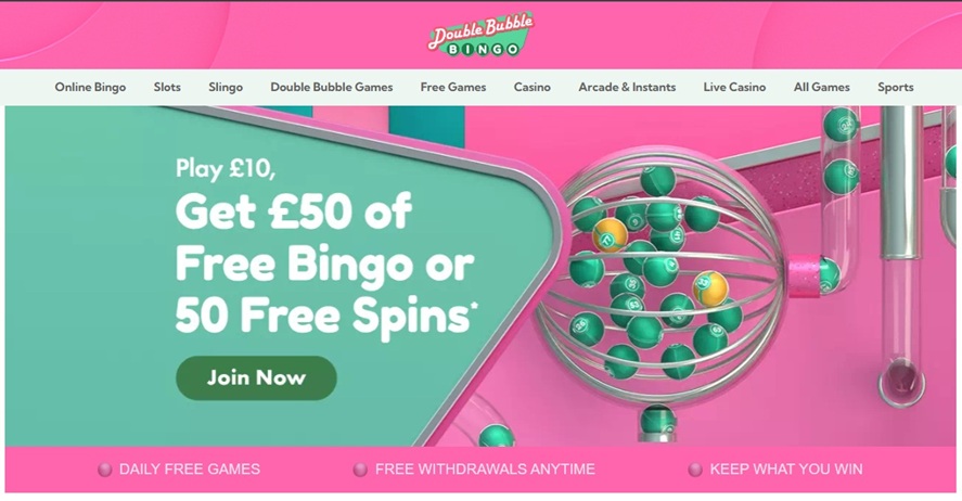 Double Bubble Bingo Casino