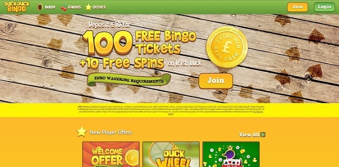 Duck Duck Bingo Casino