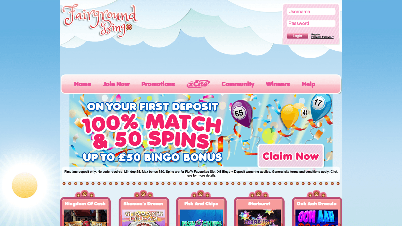 Fairground Bingo Casino