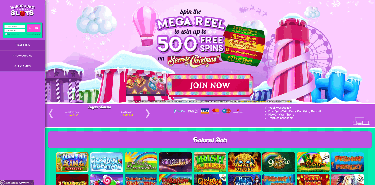 Fairground Slots Casino