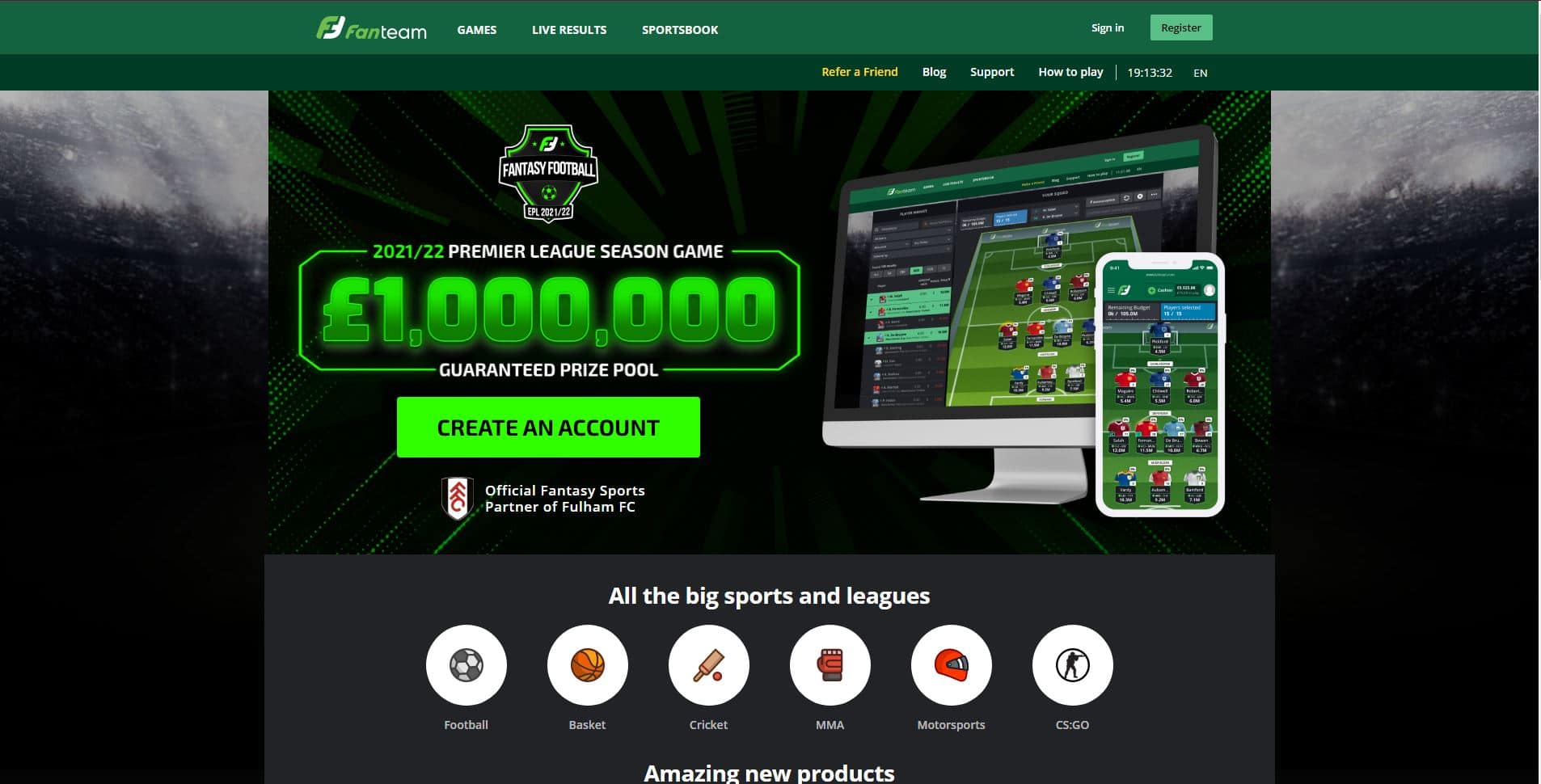 Fan Team Casino