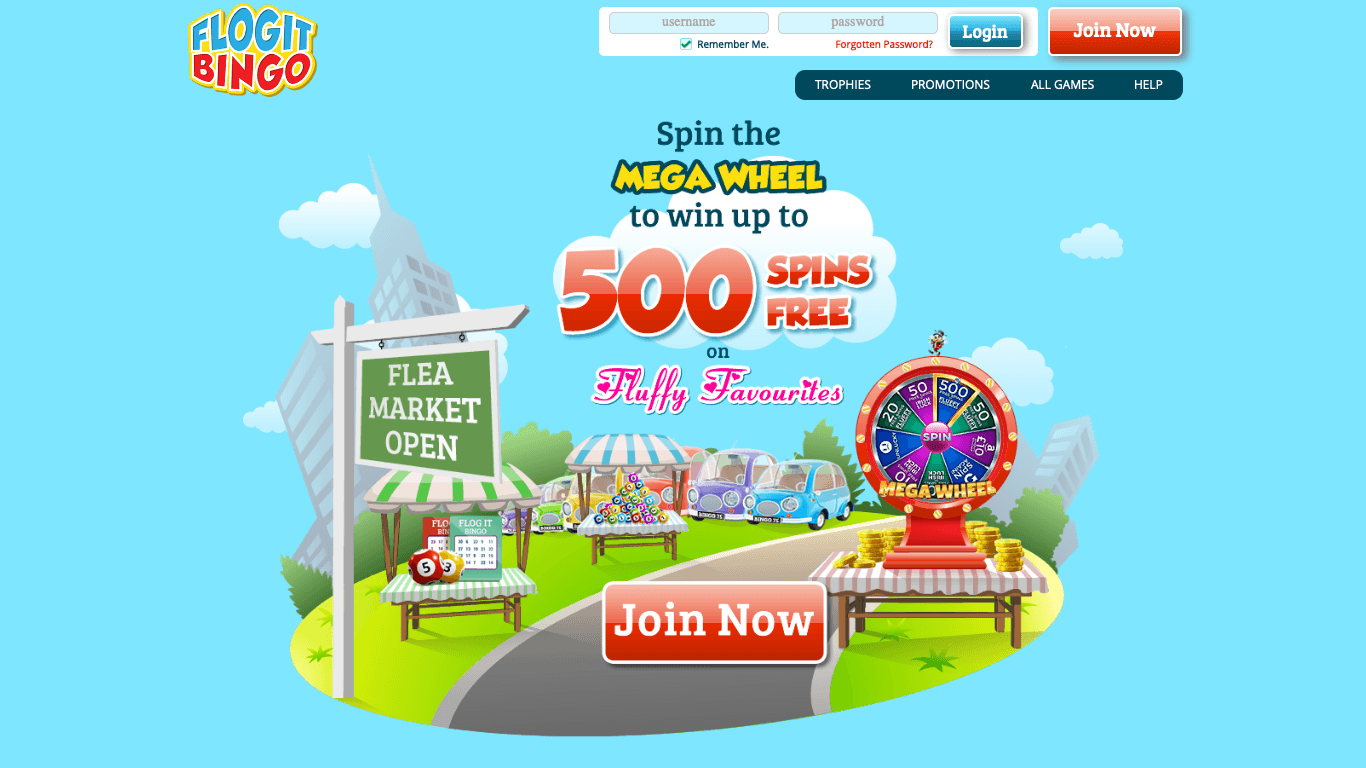 Flog It Bingo Casino