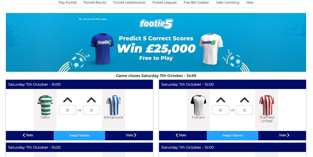 Footie5 Casino