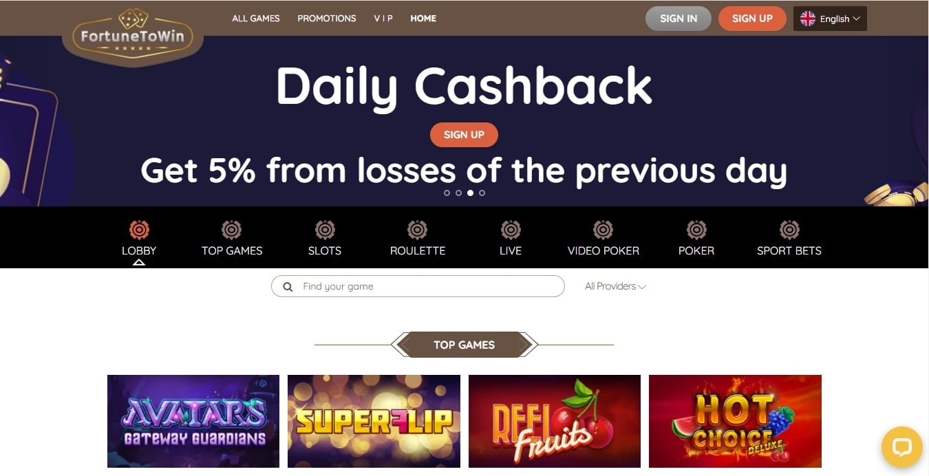 Fortunetowin Casino