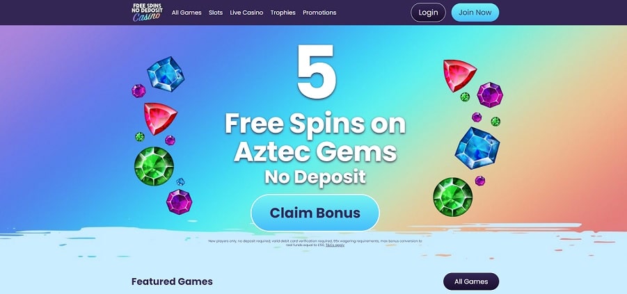 Free Spins No Deposit Casino
