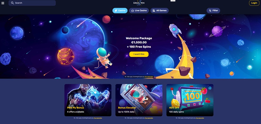 Galactic Wins Casino