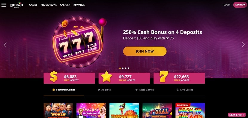 Gossip Slots Casino