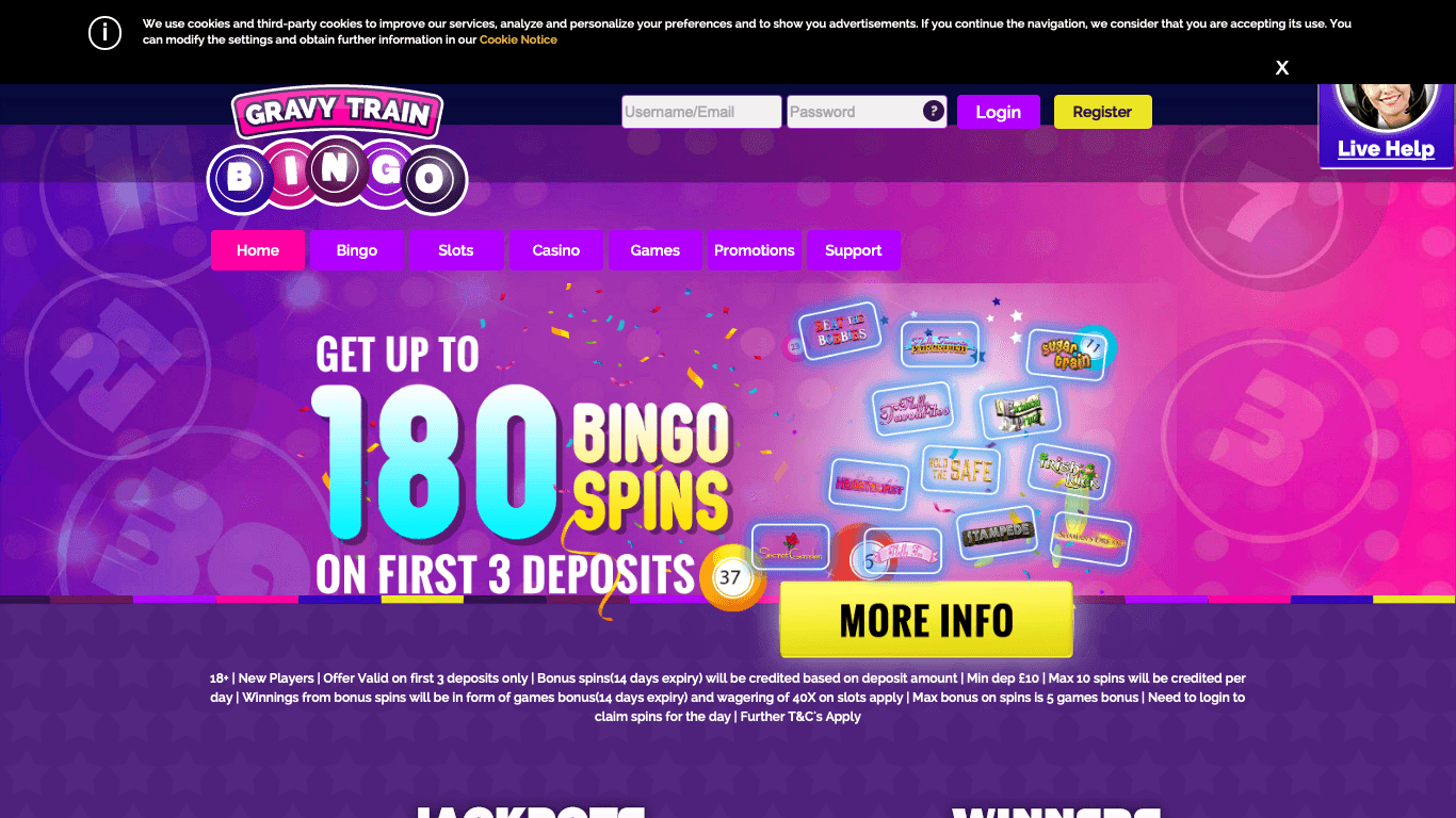 Gravy Train Bingo Casino