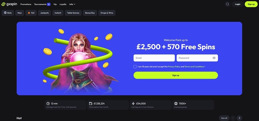 GxSpin Casino