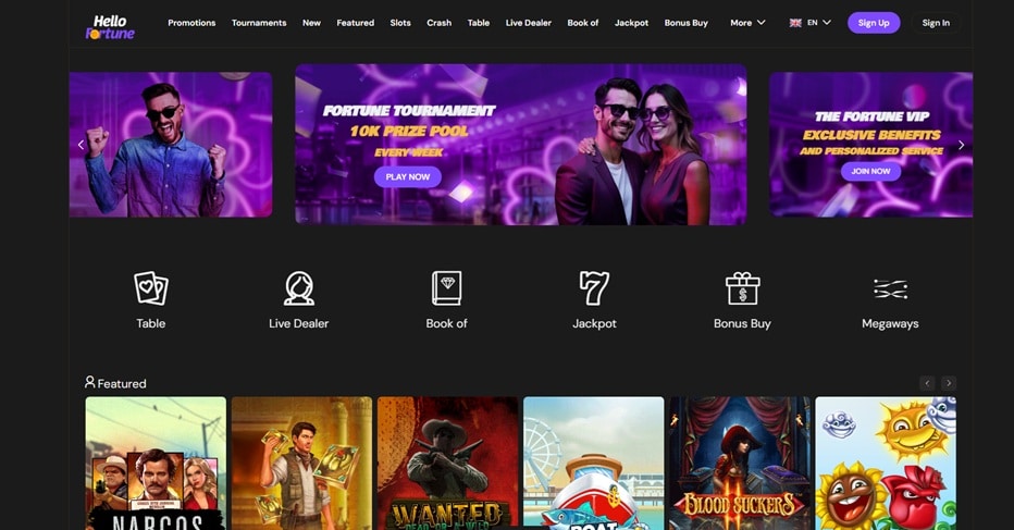 Hello Fortune Casino