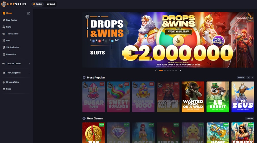 HotSpins Casino